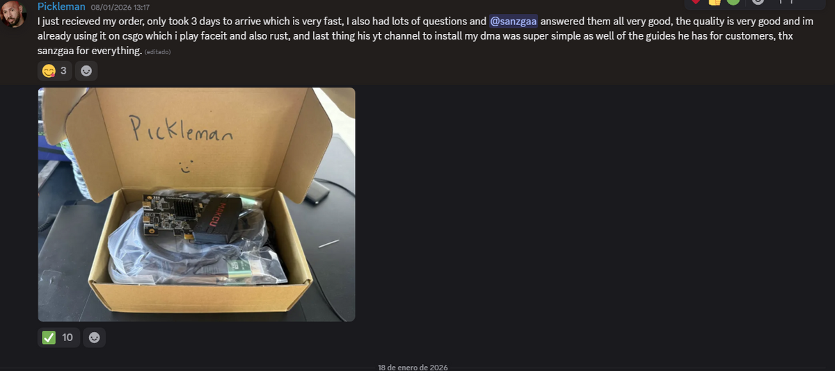 Customer review image